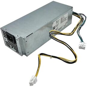 Dell Compatible 240W Power Supply, H240AM-02, 8-Pin + 4-Pin Connectors, for Optiplex 3040 5040 7040 SFF