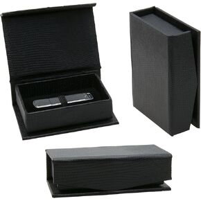 Basic Black Flash Drive Box - Pack of 12