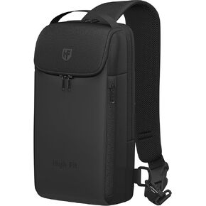 Sling Bag Crossbody Backpack Compact EDC Daypack for Men Minimalist Chest Shoulder bag 11 inch iPad Pro M4/ iPad Air M2