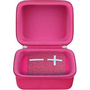 Elonbo Carrying Case ​for Ultimate Ears WONDERBOOM 4/3/2 Portable Outdoor Bluetooth Waterproof Speaker, WONDERBOOM 4 Wireless Speaker Travel Storage Cover, Extra Mesh Pocket Fits Charging Cable,Black