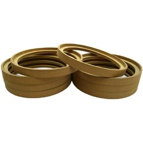 4 Pair 10" MDF Speaker Ring Recess with Bezel Mounting Spacer RING-10BZ (8 pcs)