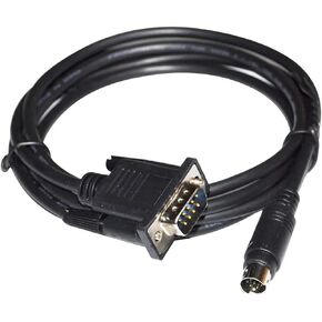 DB9 MAEL to MD8 Male Adapter RS422 Communication Cable for DE~TA DOP Series Touchscreen to Mitsubishi FX/FX1N/FX2N PLC KABLE(3m,DOP-AS35 Series)