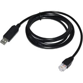PYLONTECH LI-ION Battery RS232 Serial Communication Console DEBUG Cable with FT232RL/PL2303 CHIP USB RS232 to RJ45 KABLE(3m,FT232RL CHIP)