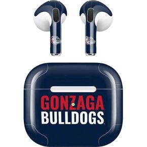 Skinit Decal Audio Skin Compatible with Apple AirPods (3rd Gen, 2021) - Officially Licensed Gonzaga Bulldogs Bold Design