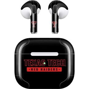 Skinit Decal Audio Skin Compatible with Apple AirPods (3rd Gen, 2021) - Officially Licensed TT Red Raiders Design
