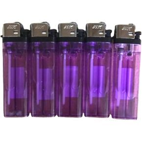 5 ولاعات رخيصة يمكن التخلص منها - الحجم العادي (الوردي) in Kuwait