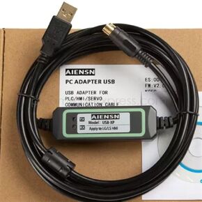 USB Or RS232 Programming Downloading Cable for XP40 50 70 HMI Touch Screen(USB FT232 Isolated)