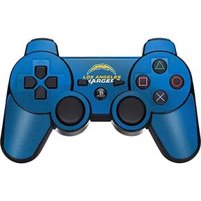 Skinit Decal Gaming Skin Compatible with PS3 Dual Shock Wireless Controller - Officially Licensed NFL Los Angeles Chargers Team Jersey Design