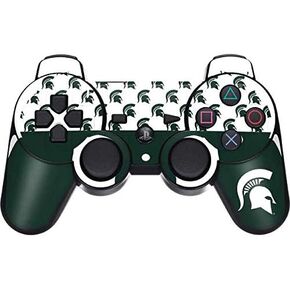 Skinit Skinit Gaming Gaming Skin for PS3 Dual Shock Wireless Controller - College College Michigan State University SPARTAN