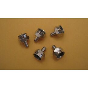 #US Male to Male Coupler 5pack Gold Plated Male Contor Mm Adapter