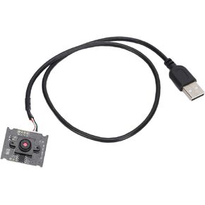 3 MP Camera Module, 64° 3.5mm Manual Focus Webcam Board with USB Cable HBVCAM‑3M2111 V22 USB Camera Module for Face Recognition for QR Codes Gates