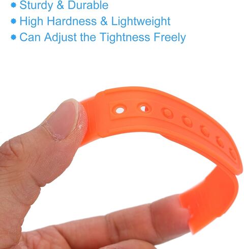 uxcell Snapback Strap Cover, Holes Plastic Adjustable Hat Snap Buckle Replacement for Cap Repairing in Kuwait