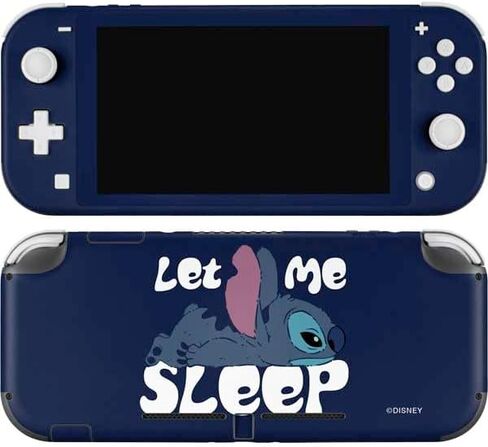 Skinit Decal Gaming Skin Compatible with Nintendo Switch Lite - Officially Licensed Disney Lilo and Stitch Stay Weird Design in Saudi Arabia
