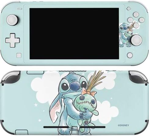Skinit Decal Gaming Skin Compatible with Nintendo Switch Lite - Officially Licensed Disney Lilo and Stitch Stay Weird Design in Saudi Arabia