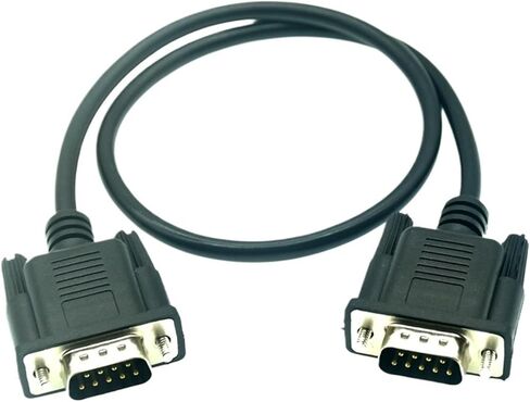 RS232 كابل إلى RS-232 DB9F إلى DB9F أنثى إلى أنثى موصل DB9 المسلسل الفارم المودم HDPE تصميم UL 0.5M 1.5M (5M ، ذكر إلى ذكر) in Kuwait