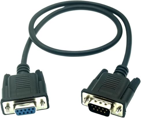 RS232 كابل إلى RS-232 DB9F إلى DB9F أنثى إلى أنثى موصل DB9 المسلسل الفارم المودم HDPE تصميم UL 0.5M 1.5M (5M ، ذكر إلى ذكر) in Kuwait