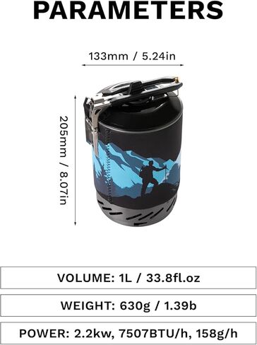 نظام موقد الظهر والتخييم الثابت من Fire-Maple Fixed Star X2، معدات الطبخ في الهواء الطلق، مجموعة موقد نفاثة محمولة مثالية للمشي لمسافات طويلة والرحلات وصيد الأسماك ورحلات الصيد والاستخدام في حالات الطوارئ in Kuwait