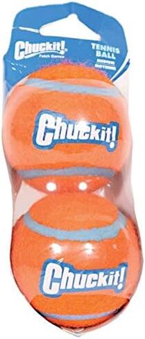 Chuckit! Dog Tennis Ball Toy, Large 3in, 2 Pack, for 60-100lbs Dogs in Kuwait