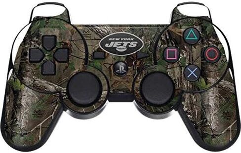ألعاب Skinit Scenit Maming Skin متوافقة مع وحدة التحكم اللاسلكية Dual Frack PS3 - NFL NFL Jets Jets Realtree Xtra Green Camo Design in Saudi Arabia