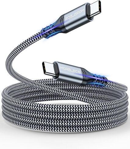 USB C to USB C Cable 6.6ft/2m - 60W Type C Charger Fast Charging Cable for iPhone 16 15 Pro Max Samsung S25 Ultra S24 iPad Pro MacBook in Kuwait