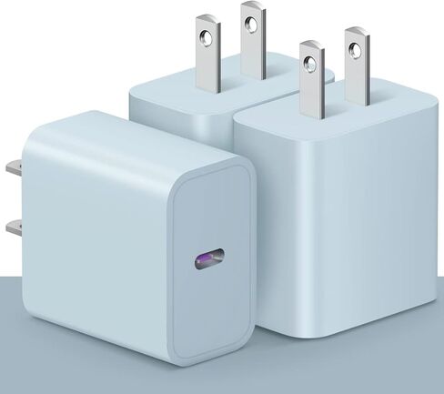 [3 حزمة] كتلة شاحن USB C ، iPhone 16 Charger Block 20W PD Adapter for iPhone 16/16Pro/16Pro Max/16Plus/15/14/13/11/11/xs/x ، ipad والمزيد in Kuwait
