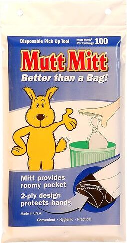 حقيبة التقاط نفايات الكلاب من MUTT MITT، عدد 100 قطعة in Saudi Arabia