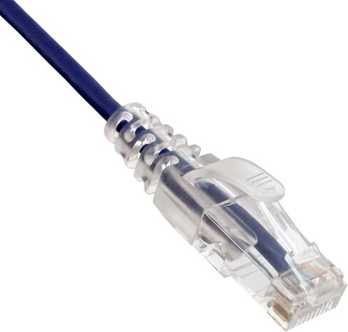 كابل Ethernet Slim Cat6a 15 قدمًا (10 حزمة) داخلي وخارجية 10 جيجابتة غير مصبوب من سلك الشبكات الرفيعة الفائقة ، كابل الإنترنت RJ45 LAN للكمبيوتر الشخصي ، MAC ، الكمبيوتر المحمول ، PS5 ، Xbox - أصفر in Kuwait