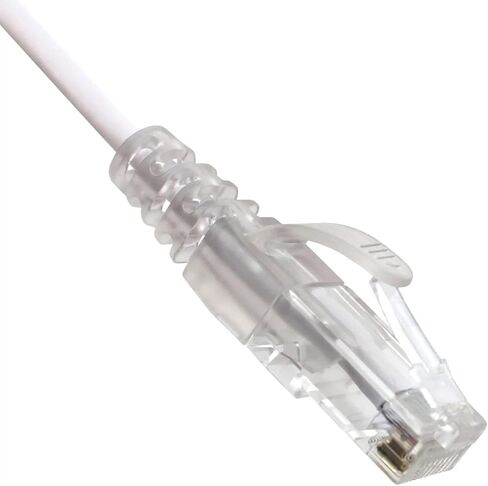 كابل Ethernet Slim Cat6a 15 قدمًا (10 حزمة) داخلي وخارجية 10 جيجابتة غير مصبوب من سلك الشبكات الرفيعة الفائقة ، كابل الإنترنت RJ45 LAN للكمبيوتر الشخصي ، MAC ، الكمبيوتر المحمول ، PS5 ، Xbox - أصفر in Kuwait