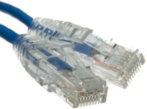 كابل Ethernet Slim Cat6a 15 قدمًا (10 حزمة) داخلي وخارجية 10 جيجابتة غير مصبوب من سلك الشبكات الرفيعة الفائقة ، كابل الإنترنت RJ45 LAN للكمبيوتر الشخصي ، MAC ، الكمبيوتر المحمول ، PS5 ، Xbox - أصفر in Kuwait