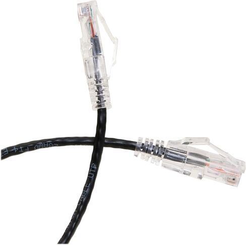 كابل Ethernet Slim Cat6a 15 قدمًا (10 حزمة) داخلي وخارجية 10 جيجابتة غير مصبوب من سلك الشبكات الرفيعة الفائقة ، كابل الإنترنت RJ45 LAN للكمبيوتر الشخصي ، MAC ، الكمبيوتر المحمول ، PS5 ، Xbox - أصفر in Kuwait