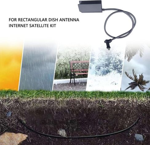 Evtscan 1 متر محول Ethernet ، بناء النحاس والمطاط ، الأداء العالي ، دفعة الإنترنت القوية ، لمستخدمي الإنترنت عبر الأقمار الصناعية (1M) in Kuwait