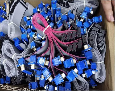 30 سم DB9 ذكر إلى FC-10P Cable Cable RS232 موصل المنفذ التسلسلي إلى 2.54 مم أنثى كابل محول P/LUG (0.3M) in Saudi Arabia