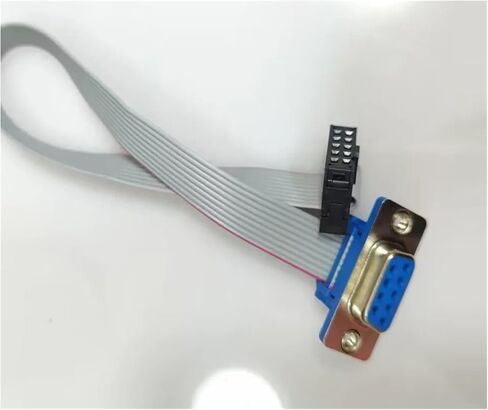 30 سم DB9 ذكر إلى FC-10P Cable Cable RS232 موصل المنفذ التسلسلي إلى 2.54 مم أنثى كابل محول P/LUG (0.3M) in Saudi Arabia