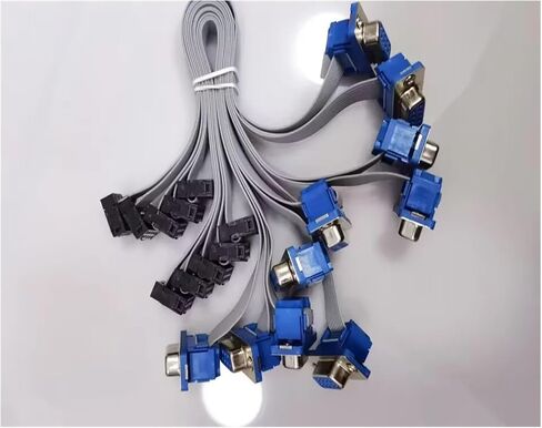 30 سم DB9 ذكر إلى FC-10P Cable Cable RS232 موصل المنفذ التسلسلي إلى 2.54 مم أنثى كابل محول P/LUG (0.3M) in Saudi Arabia