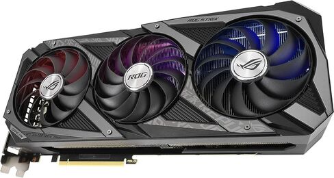 Asus Rog Strix Nvidia Geforce RTX 3070 V2 OC EDITION AMPLICE GRASTS (PCIE 4.0 ، 8GB GDDR6 ، LHR ، HDMI 2.1 ، DisplayPort 1.4A ، AXIAL-TECH ، 2.9-SLOT ، Super Alloy Power II ، GPU II) (READED) (READED) in Kuwait