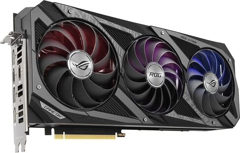 Asus Rog Strix Nvidia Geforce RTX 3070 V2 OC EDITION AMPLICE GRASTS (PCIE 4.0 ، 8GB GDDR6 ، LHR ، HDMI 2.1 ، DisplayPort 1.4A ، AXIAL-TECH ، 2.9-SLOT ، Super Alloy Power II ، GPU II) (READED) (READED) in Kuwait