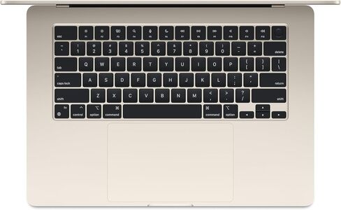 2024 Apple MacBook Air with Apple M3 Chip (15-inch, 16GB RAM, 512GB SSD Storage) (QWERTY English) Silver (Renewed) in Kuwait