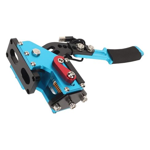 Septpenta USB Handbrake, 2 in 1 Computer Simulation Racing Game Handbrake, 64 Bit Universal Handbrake, Plug and Play for G27 G25 G29 T500 T300, Windows(Blue) in Kuwait
