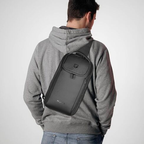 حقيبة Sling Crossbody Backpack Compact EDC Daypack للرجال أكياس كتف الصدر البسيط 11 بوصة iPad Pro M4/ iPad Air M2 in Kuwait