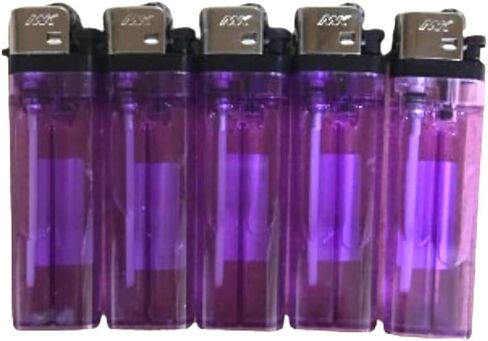 5 ولاعات رخيصة يمكن التخلص منها - الحجم العادي (الوردي) in Kuwait