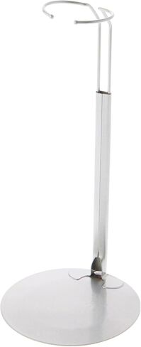 حامل دمية Plymor DSP-10W أبيض قابل للتعديل، يناسب الدمى أو شخصيات الحركة مقاس 16 و17 و18 و19 و20 و21 و22 و23 و24 بوصة، ويبلغ عرض الخصر من 2.5 إلى 3.5 بوصة، وحوالي 7 إلى 9 بوصات in Saudi Arabia