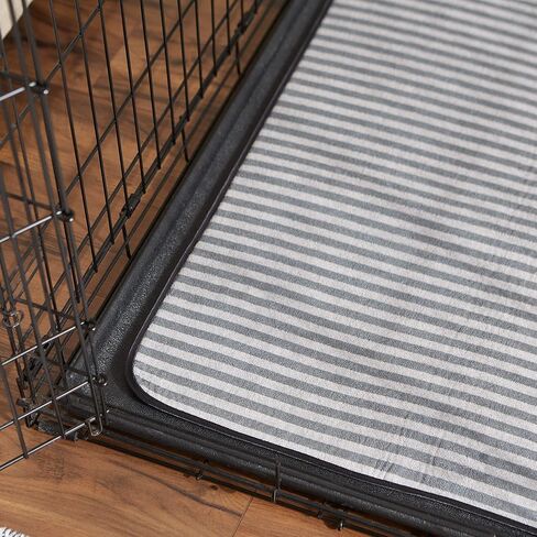 Bone Dry Striped Pet Cage Mat, XX-Large - 30 x 45, Gray in Saudi Arabia