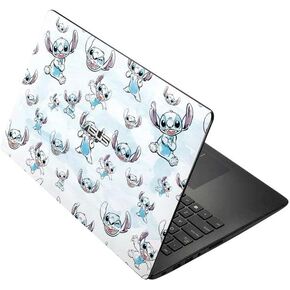Skinit Decal Laptop Skin Compatible with Asus X502CA 15.6 - Officially Licensed Disney Lilo and Stitch Stay Weird Design