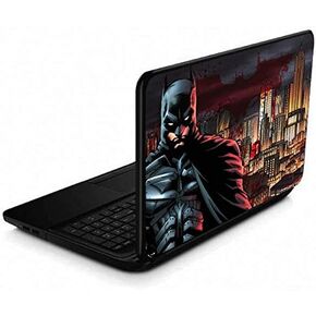 Skinit Decal Laptop Skin Compatible with 15.6 in 15-d038dx - Officially Licensed Warner Bros Batman in Gotham City Design