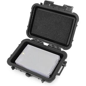 CASEMATIX Trading Card Holder Case Compatible with 4 One Touch Magnetic Card Holder Sleeves, Sport Card Case, Loose cards - Fits 5.0" x 3.25" Max, Airtight, Waterproof
