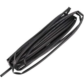 Heat shrinkable tube, 5 meters long, 2 mm inner diameter, polyolefin material, 2:1 shrink ratio, tube winding, black