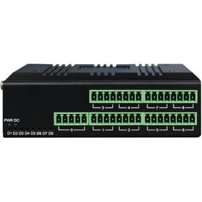 تبديل السكك الحديدية الصناعي DIN Gigabit Ethernet RS485 Hub Din Rail Railed RS485 Hub