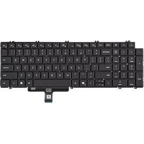 Replacement Keyboard for 2023 2024 Dell Latitude 5550 3550 Series Laptop with Backlit with Pointer US Layout
