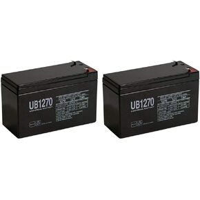 APC Back-UPS XS 1300VA LCD BX1300LCD UPS MK Battery ES7-12 T2 Replacement - 2 Pack