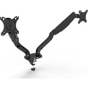 Dual Monitor for Desk, Dual Monitor Stand For Desk, Adjustable Arms for 2 Monitors, Computer Adjustable Double Mount, Ergonomic Home Office Supplies